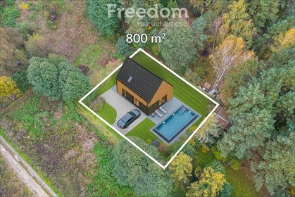 działka na sprzedaż 800m2 działka Strachów