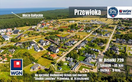 Zapraszam do zakupu dochodowego ośrodka nad morzem 160 m² lokal użytkowy Przewłoka, Elizy Orzeszkowej