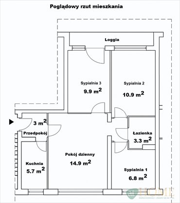 mieszkanie na sprzedaż 57m2 mieszkanie Warszawa, Targówek, Bródno, Chodecka
