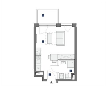 mieszkanie na sprzedaż 26m2 mieszkanie Warszawa, Mokotów, Służewiec, Bokserska