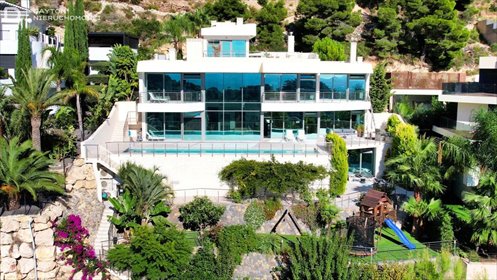 Na sprzedaż luksusowa villa 390 m² z panoramicznym widokiem na morze dom Altea Hills