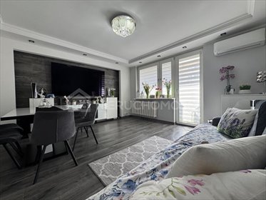 Wykończone 3 pokoje na parterze, balkon, klimatyzacja mieszkanie Starogard Gdański, Pomorska