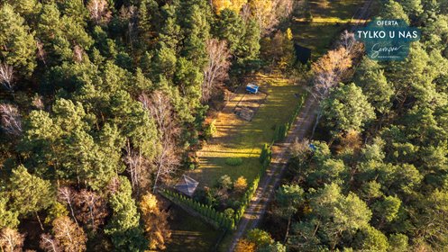 Polecam działkę 680 m² w Józefowie-Wiktorowie z altaną i przyczepą działka Józefów-Wiktorów