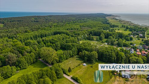 działka na sprzedaż 1674m2 działka Krynica Morska, Przebrno, Zielona