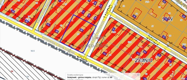 działka na sprzedaż Sulejówek Kombatantów 1401 m2