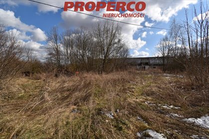 Działka 7 707 m² z budynkami, dostęp asfalt, P w Morawicy działka Dębska Wola