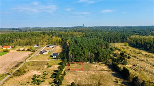 Działka 800 m² przy lesie, blisko Głogowa i Polkowic działka Dobromil