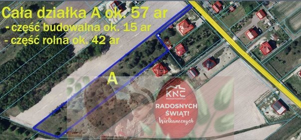 działka na sprzedaż 5671m2 działka Wola Lisowska