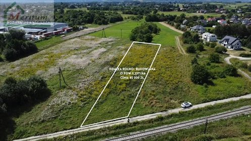Działka rolno-budowlana 0,237 ha z zieloną przestrzenią - polecam! działka Krosno, Krosno