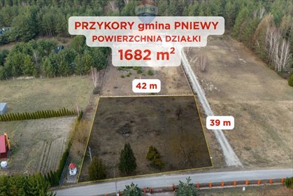 działka na sprzedaż 1682m2 działka Przykory