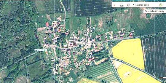 Działka rolna 1,93 ha w Moracz - lasy i brak planu działka Moracz