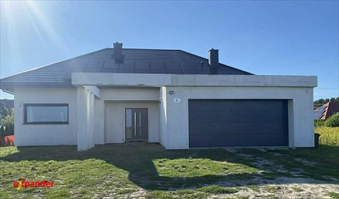 Nowoczesny dom 182m2 z inteligentnym systemem i garażem dom Chojęcin-Szum, Cynamonowa