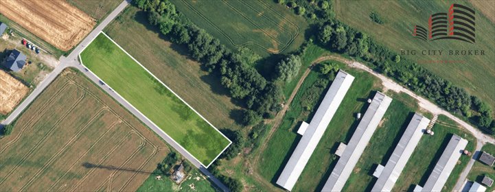 Działka 3519 m2 pod działalność rolniczą i usługową. działka Wola Przybysławska