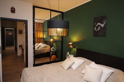 Nowoczesny 62,6 m² apartament z ogródkiem i tarasem mieszkanie Gowarzewo, Śnieżna