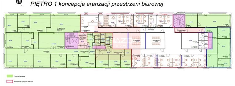 Lokal użytkowy na wynajem 438m2 lokal użytkowy Warszawa, Ursynów