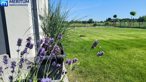 Nowoczesny dom bliźniak z ogródkiem, energooszczędny dom Chrzanów Mały