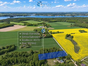 Zapraszam do działki 3719 m² w Ostrowitem - spokój i natura! działka Ostrowite