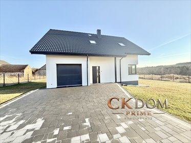 Nowoczesny dom 138 m² z garażem na dużej działce 928 m² dom Bobrza, Przyjmo