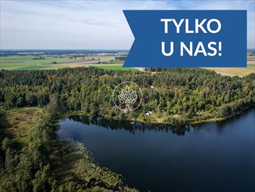 Sprzedam działkę 7 000 m² z własną linią brzegową działka Wiele