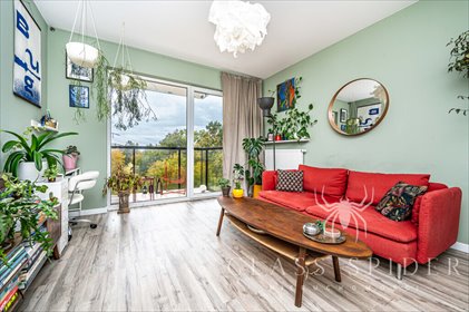 Wyjątkowe 43 m² na Żoliborzu (balkon 12 m², widok na zieleń) mieszkanie Warszawa, Żoliborz, Stanisława Dygata