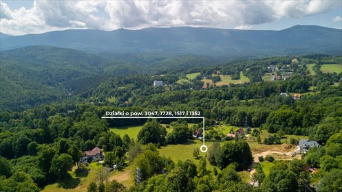 Działka 1352 m² z widokiem na Karkonosze - polecam! działka Szklarska Poręba