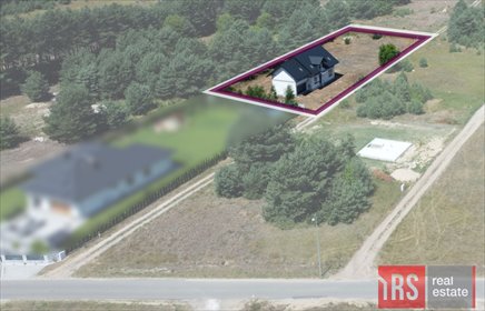 Nowoczesny dom w Szadowskich Górach – 4 sypialnie, garaż dom Obrębizna, Szadowskie Góry