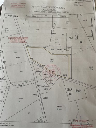 działka na sprzedaż 5002m2 działka Bielkówko
