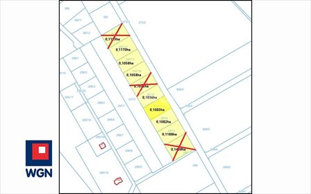 działka na sprzedaż 1058m2 działka Kobyla Góra, Bierzów, Bierzów