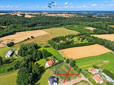 działka na sprzedaż 1001m2 działka Kajkowo, Cibory