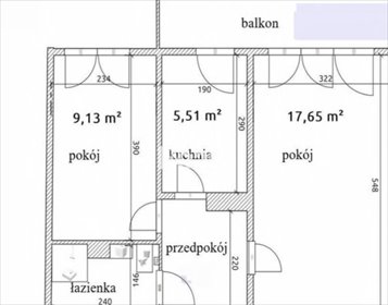 2-pokojowe 41 m² z balkonem, blisko centrum Warszawy - zapraszam mieszkanie Warszawa, Targówek, Bródno, Kleofasa Ogińskiego