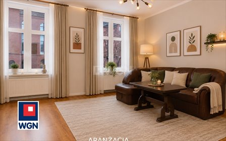 Dwupokojowe mieszkanie 59 m² w centrum Siemianowic - polecam! mieszkanie Siemianowice Śląskie, Centrum, Jana Pawła II