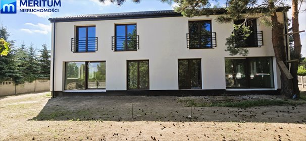 Nowoczesny bliźniak 143m² z tarasem i pompą ciepła dom Osowiec