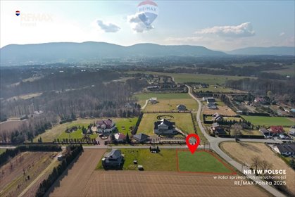 działka na sprzedaż 1206m2 działka Pisarzowice