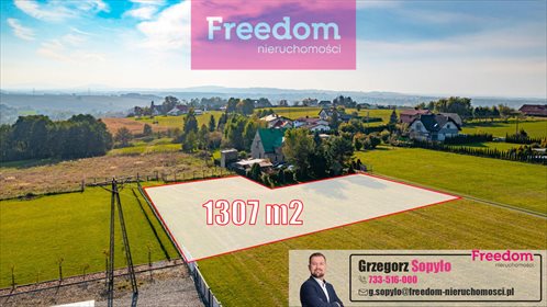 Działka budowlana na sprzedaż Roztropice 1 307m2 Foto 6