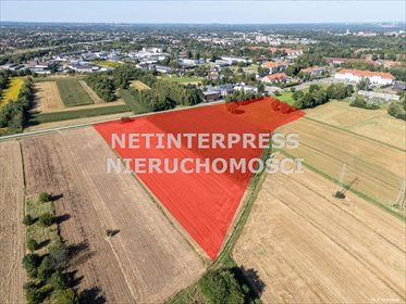 Działka inwestycyjna 3,29 ha pod usługi w Oświęcimiu działka Oświęcim