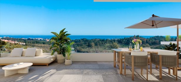 Na sprzedaż luksusowe 117 m² w Mijas z widokiem na morze mieszkanie Mijas