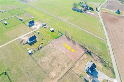 działka na sprzedaż 2268m2 działka Krupin