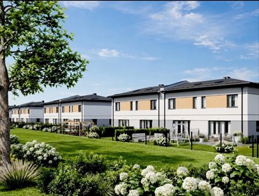 Nowoczesny dom 116 m² z ogrodem, klimatyzacją i garażem dom Falenty Nowe