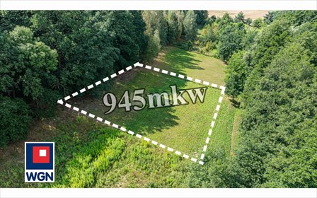 Do sprzedania działka 945 m² z projektem domu w Lubkowie działka Lubków, Lubków