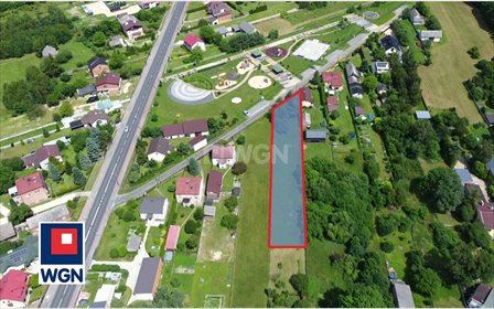 działka na sprzedaż 1400m2 działka Kłomnice, Kłomnice, Parkowa