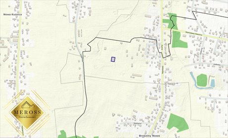 Działka budowlana na sprzedaż Brzeziny Nowe 1 017m2 Foto 4