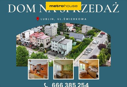 Dom z potencjałem, 5 pokoi, ogród, garaż, Lublin dom Lublin, Sławin, Świerkowa