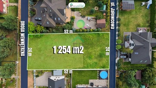 Działka 1228 m² w Kolonii Borku (budowa domu) działka Kolonia Borek