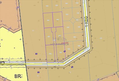 Polecam działki 1020 m² w Stachowie pod zabudowę jednorodzinną działka Stachowo, Gruntowa
