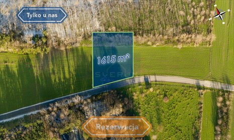 działka na sprzedaż 1616m2 działka Lubojna, Wspólna