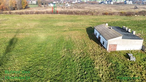 Działka 1,76 ha z magazynem, spokojna okolica, MPZP działka Starogard Gdański, Korytybska