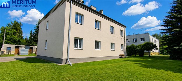 Przestronne 40 m² z działką w spokojnej okolicy mieszkanie Pęcice