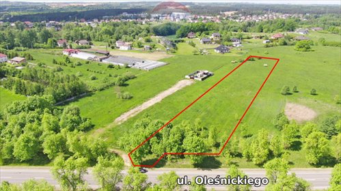 Działka komercyjna pod dzierżawę Siewierz, Zbigniewa Oleśnickiego 7 261m2 Foto 2