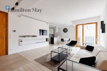 Na wynajem luksusowy apartament 80 m² z garażem i patio mieszkanie Warszawa, Śródmieście, Wojciecha Górskiego