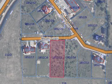 działka na sprzedaż 2103m2 działka Straszyn